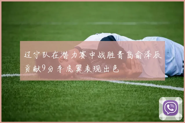 辽宁队在潜力赛中战胜青岛俞泽辰贡献9分李虎翼表现出色