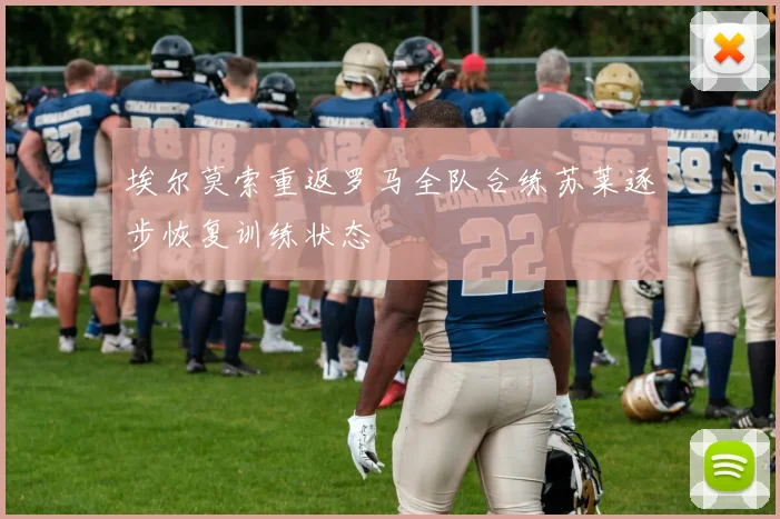 埃尔莫索重返罗马全队合练苏莱逐步恢复训练状态